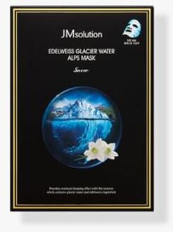Edelweiss Glacier Water Alps Mask Set Snow 30ml x 10 sheets