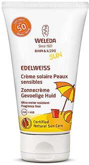 Edelweiss Zonnecrème gevoelige huid baby en kids spf50 - 50ml