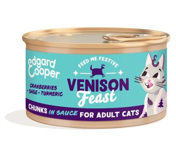 Edgard & Cooper Adult Vension Feast in saus 6 x 85 g