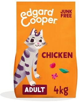Edgard & Cooper Kattenvoer Adult Kip - 3 X 4 Kg - Voordeelverpakking