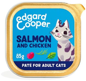 Edgard & Cooper Paté - Kattenvoer - Zalm - Kip - 85 gram