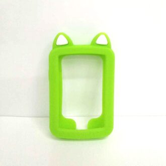 Edge 820 Fiets Computer Custom Edition Siliconen Cover beschermhoes + LCD Screen Protector (Voor GARMIN Edge820) 820 groen