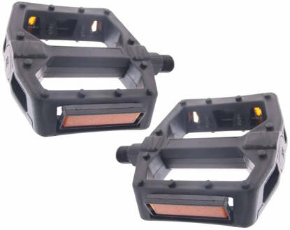 Edge Fietspedalen Edge BMX breed - kunststof - Zwart