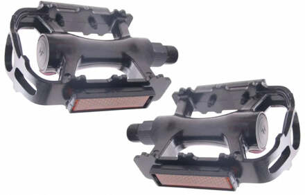 Edge Fietspedalen Edge MTB/Trekking Luxe - Aluminium Zwart