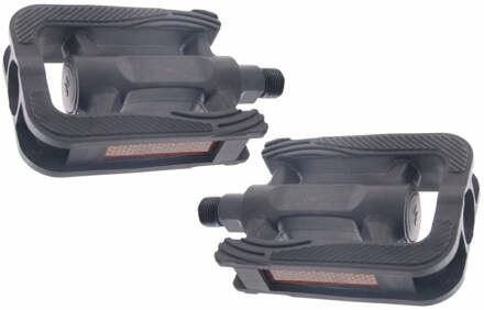 Edge Fietspedalen Edge Trekking Easytrack Zwart