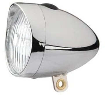 Edge Koplamp Retro 3 led aan / uit - Incl. batterijen - Chroom