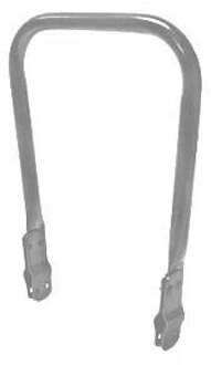 Edge Rugsteun universeel opklapbaar - Grijs Metallic