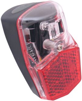 Edge Spatbordachterlicht Sprint 1 led Rood/zwart Multikleur