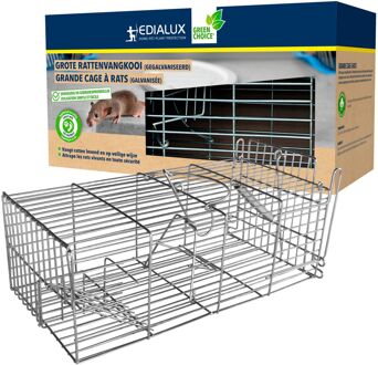 Edialux Groot Mechanische Val - Tegen Ratten - 1 Stuk