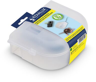 Edialux Muizenlokdoos Met Interne Val - Tegen Muizen - 1 Stuk