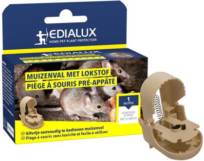 Edialux Muizenval - Tegen Muizen - 1 Stuk
