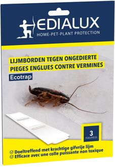 Edialux Ongediertebestrijding - 3 Stuks