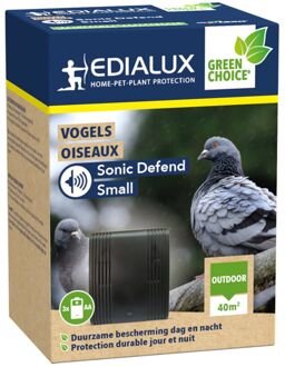 Edialux Sonic Defend Small - Tegen Vogels - 1 Stuk