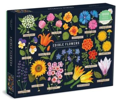Edible Flowers 1000 Piece Puzzle -  Galison (ISBN: 9780735369078)