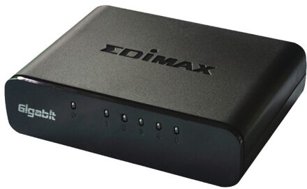 EDIMAX ES-5500G V3 Gigabit Ethernet Switch met 5 poorten / zwart