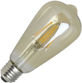 Edison lamp LED filament E27 4W waterdicht IP65 goud