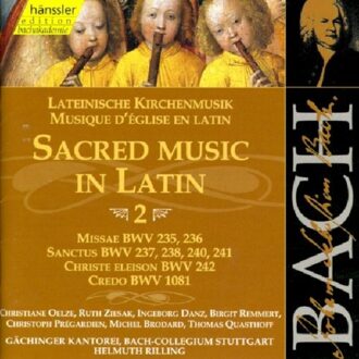 Edition Bachakademie Vol 72 - Sacred Music in Latin II