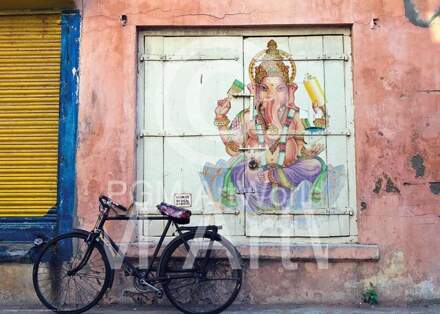 Edition Street - Ganesha Kunstdruk 70x50cm