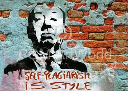 Edition Street - Self-plagiarism Is Style Kunstdruk 70x50cm