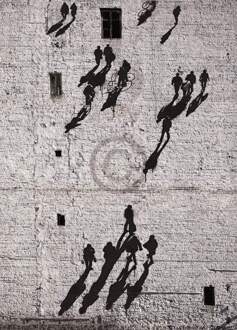 Edition Street - Walking The Wall Kunstdruk 50x70cm