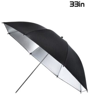 EDMTON 33in 83 cm Pro Studio Fotografie Flash Translucent Soft Speelsheid Paraplu Wit Nylon Materiaal Aluminium As