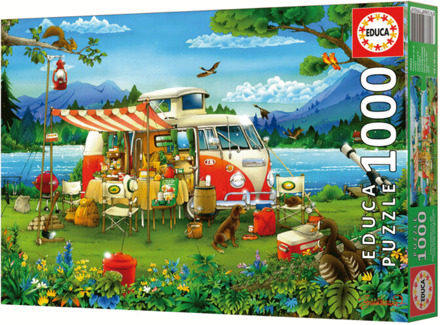 Educa Vakantie op het Platteland Puzzel (1000 stukjes)