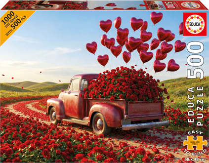 Educa Valentine's Pickup Puzzel (500 XXL stukjes)