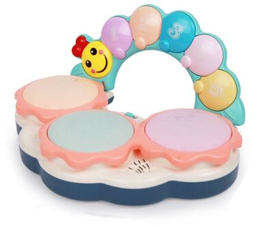 Educatief Elektronische Hand Klappen Drum Kleurrijke Ontwikkeling Baby Ligence Drum Leren Muzikale Speelgoed Voor Babys