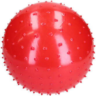 Educatieve Stekelige Bal Voor Baby En Kinderen 28 Cm Rood