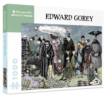 Edward Gorey 1,000-Piece Jigsaw Puzzle - Pomegranate Artpiece Puzzle - Edward Gorey
