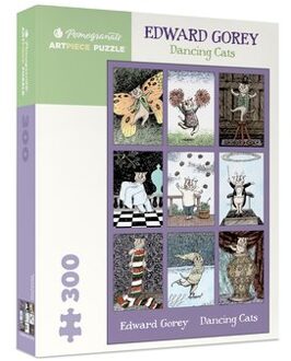 Edward Gorey: Dancing Cats 300-Piece Jigsaw Puzzle - Edward Gorey