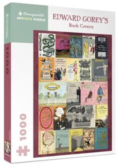 Edward Gorey's Book Covers 1000-Piece Jigsaw Puzzle - Edward Gorey