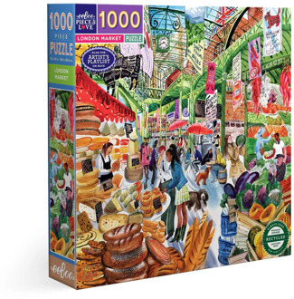 Eeboo London Market Puzzel (1000 stukjes)