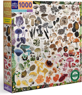 Eeboo Mushroom Rainbow Puzzel (1000 stukjes)