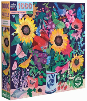 Eeboo Summer Bouquet Puzzel (1000 stukjes)