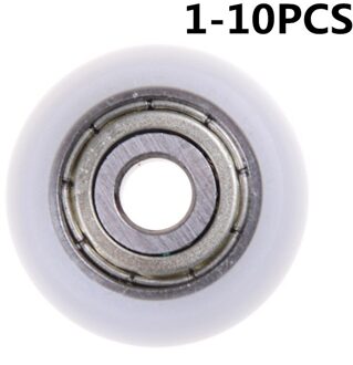 Een/10Pcs 5*21.5*7Mm Carbon Staal Lager Katrol Wielen Ingebed Groef Geschikt Voor Meubels hardware Accessoires 1stk