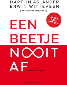 Een beetje nooit af - Boek Martijn Aslander (9047009703)