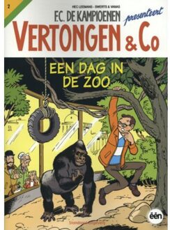 Een dag in de zoo - Boek Hec Leemans (9002248016)