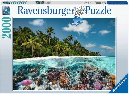 Een Duik op de Malediven Puzzel (2000 stukjes)