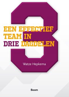 Een effectief team in drie dagdelen