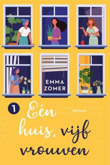 Eén huis, vijf vrouwen -  Emma Zomer (ISBN: 9789020542165)