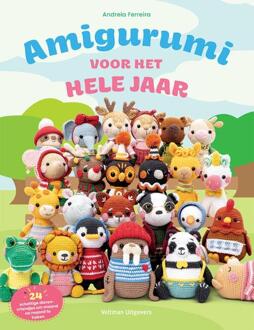 Een jaar vol met amigurumi vriendjes - Andreia Ferreira (ISBN: 9789048323685)
