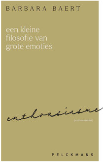 Een kleine filosofie van grote emoties: Enthousiasme -  Barbara Baert (ISBN: 9789462347281)