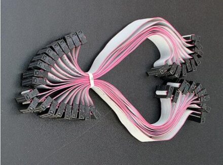 Een lot 10 stks led display data kabel 16 p korte kabel voor led modules indoor outdoor 50 cm platte kabel voor led panelen 16 p kabel