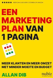 Een Marketingplan Van 1 Pagina - Allan Dib