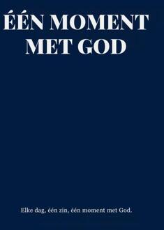 één moment met God - Boeken En Cadeaus