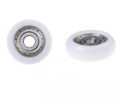 Een Of 10Pcs 625ZZ Lagers Passieve Ronde Roller Wiel Met Kossel Nylon Plastic Wiel 5X21.5X7mm Voor 3D Printer Onderdelen 1stk 5MM