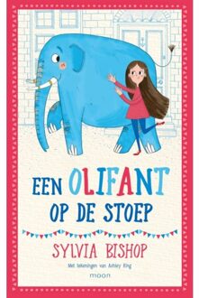 Een olifant op de stoep