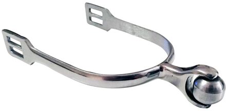 Een Paar Glad Sport Rvs Apparatuur Paardensport Laarzen Outdoor Paard Spurs Training Rijden Met Rollerball Lichtgewicht 2