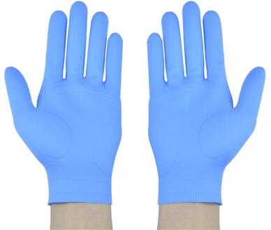 Een Paar Herbruikbare Zware Zachte Siliconen Handschoenen Universele Reiniging Werk Vinger Handschoenen Beschermende Voedsel Veiligheid Gezondheid Handschoenen